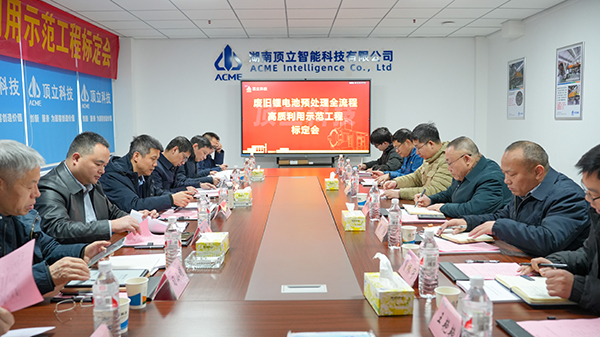 廢舊鋰電池預處理示范工程通過中國有色金屬工業(yè)協(xié)會性能標定 (3).jpg 廢舊鋰電池預處理示范工程通過中國有色金屬工業(yè)協(xié)會性能標定 (3).jpg